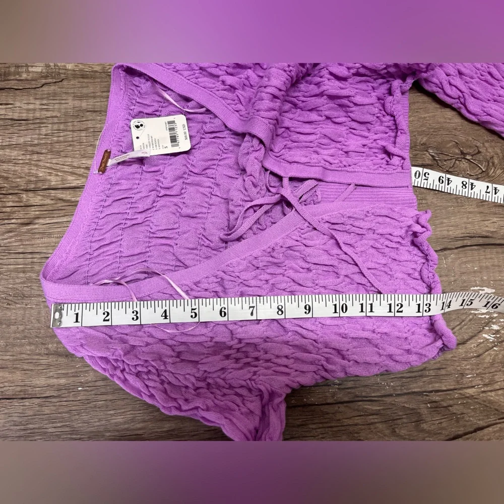 Free People‎ Scrunchy Shrug size small NWT